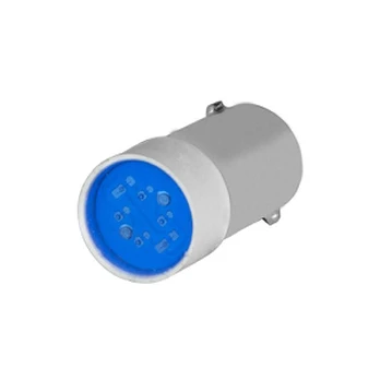 LED lemputė 12V BA9s mėlyna New-Elfin