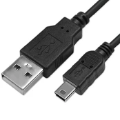 Qoltec Kabelis USB A patinas | Mini USB B kištukas | 1,8 m kaina