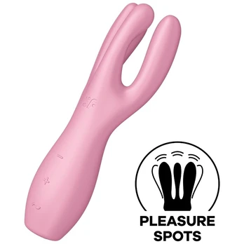 SATISFYER - TRIJŲ VIBRATORIŲ KOMPLEKTAS