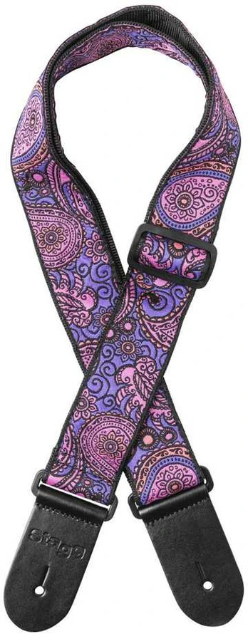 Gitaros diržas Stagg SWO-PSLY 1 PNK
