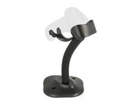 Skeneris Delock Barcode Scanner Standfuß mit Halterung flexibel juodas