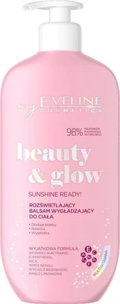 Kūno kremas Eveline Beauty & Glow Illumination Sunshine Ready!, 350 ml