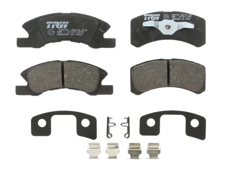 TRW GDB3358 Brake pad set