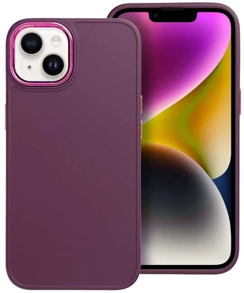 Dėklas Oem FRAME Case for IPHONE 14 violetinė
