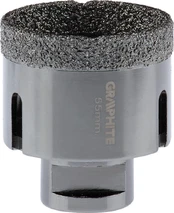 Graphite 55 mm x M14 deimantinis skylių pjūklas kaina