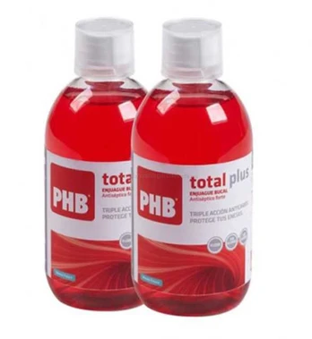 Dantų šepetėlis PHB burnos skalavimo skystis, 2x500ml
