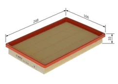 Oro filtras BOSCH 1 457 433 685 kaina