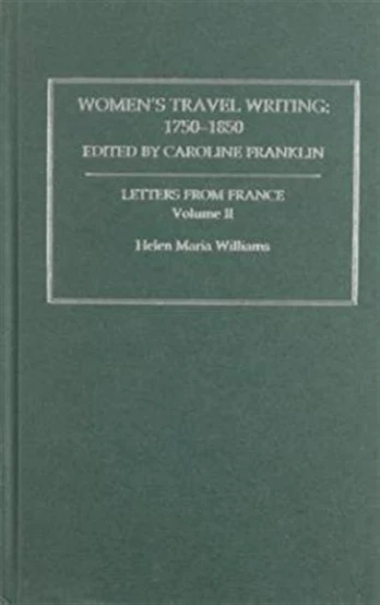 Womens Travel Writing 1750-1850