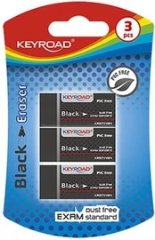 Universalus trintukas juodas 3vnt - Keyroad