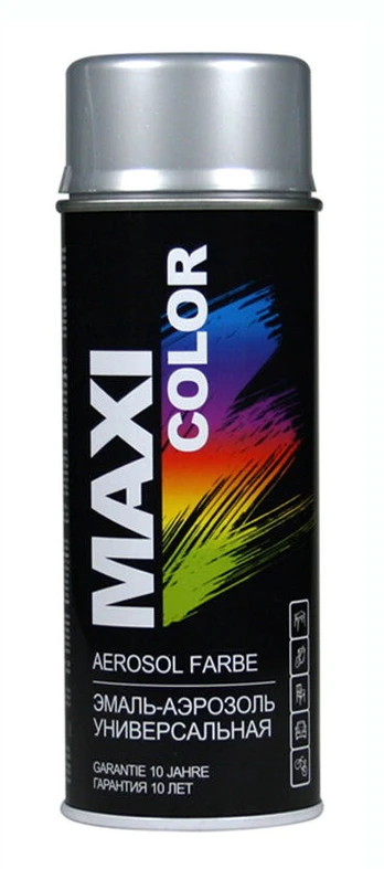 Purškiami dažai MAXI COLOR RAL9006, sidabro sp., 400 ml