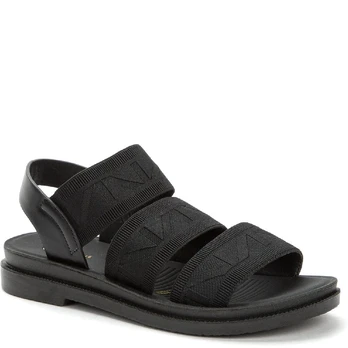 Basutės moterims, Juoda, SANDALS