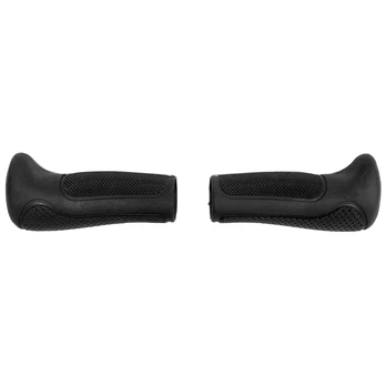 Vairo rankenos 100mm ergonominės (guminės, juoda)