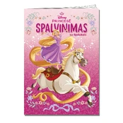 Princesė. Spalvinimas su lipdukais kaina