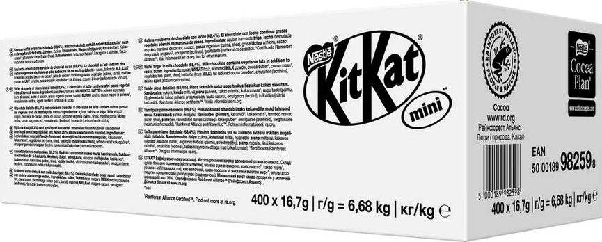 Nestle KitKat Mini -irtomakeinen, 6,68 kg