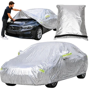 Tentas automobiliui Rivex D961, Sidabrinė, Dydis L