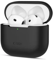 TECH-PROTECT SILICONE APPLE AIRPODS 4 Juodas