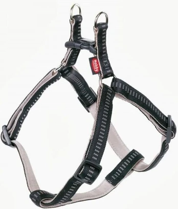 Nobby Soft Grip diržai šuniui Xs/s, 10mm/30-40cm, juodi