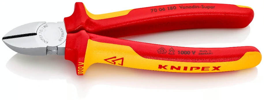 Replės kirpimui Knipex 70 06 180 SB, 180 mm
