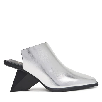Šlepetės United Nude Rockit Mule III 1104214116 Sidabrinė