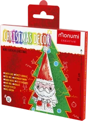 Coloring 3D Christmas ball Santa Claus kaina