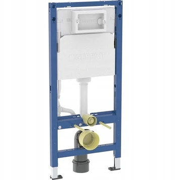 Geberit Duofix Basic paslėptinis rėmas tualetui, Delta 12 cm, pakabinamas H112