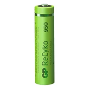 GP R03 AAA Recyko 950mAh bulk įkraunamos baterijos 10 vnt. kaina