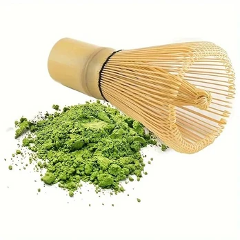 Arbatos ruošimo šluotelė Matcha, ruda