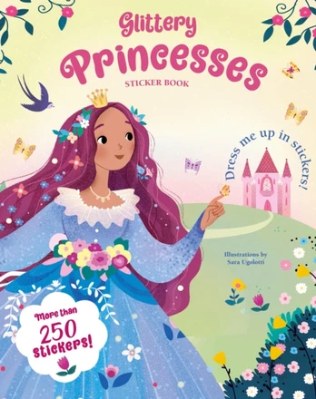 Glittery Princesses: Sticker Book