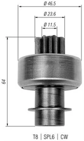 Krumpliaratis, starteris MAGNETI MARELLI 940113020336