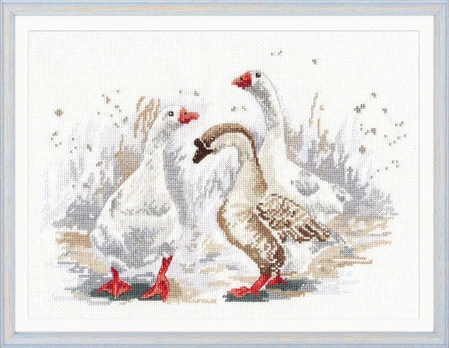 Three Merry Geese S1084