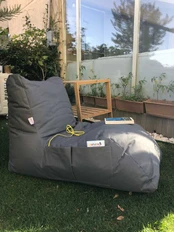 Pupelių maišas Daybed - Pilkas kaina