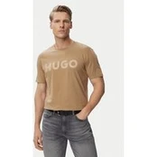 HUGO Marškinėliai Dulivio 50467556 Juoda Regular Fit