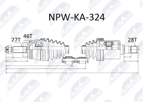 Pusašis NTY NPW-KA-324