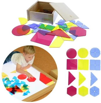 Žaislas formų rinkinys Masterkidz, permatomas