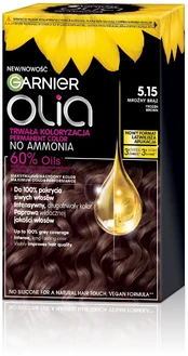 Alkotest GARNIER_Olia farba do włosów 5.15 Frozen Brown kaina