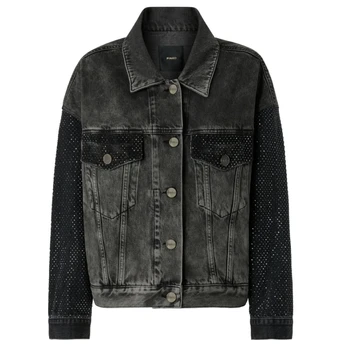 Džinsinis švarkas moterims, Pilka, Gaborone jacket