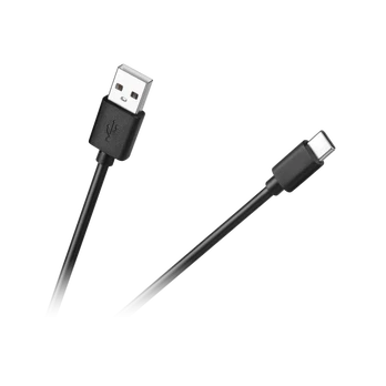 Cabletech USB A - USB C kabelis 1m