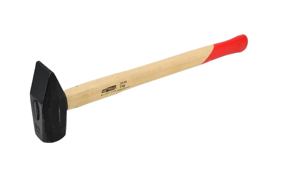 AW-Tools AWTOOLS KOWALSKI PLAKŠTAS 3,0kg MEDINE RANKENA Juodas LINIJA
