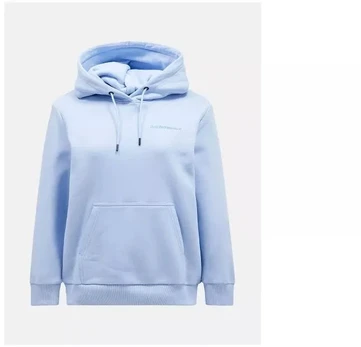 Peak Performance W Original Small Logo džemperis su gobtuvu, mėlynas
