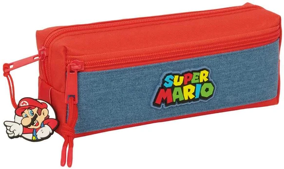 Safta Super Mario triple pencil case
