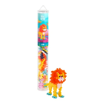 Plus Plus - Lion / 100 pcs Tube - (4324)