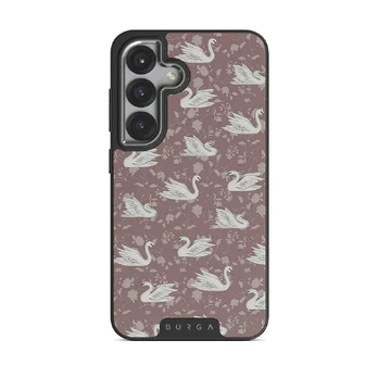 Evermore - Samsung Galaxy S25 Case, Elite Dark (Magnetic) / Silver