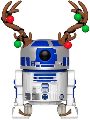 Funko POP figure Star Wars Holiday R2-D2 with Antlers
