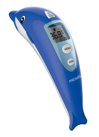 Microlife NC-400 bekontaktis termometras Blue dolphin