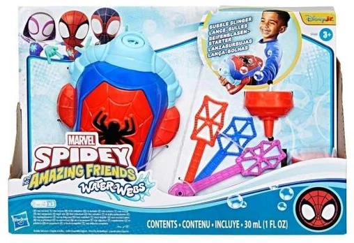 Usorteret Spidey & Friends Vanduo-Webs Bubble Slinger