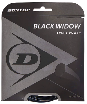 Stygos raketei DUNLOP Black Widow 16G/1.31mm