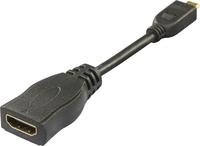 DELTACO HDMI - micro HDMI adapteris, 10 cm