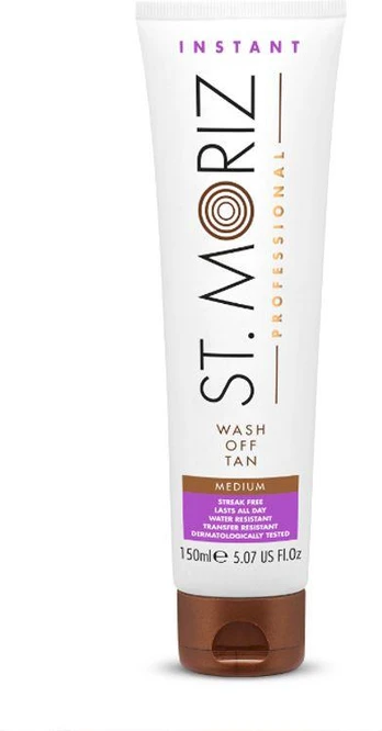Savaiminio įdegio kūno losjonas St. Moriz Professional Wash Off 150 ml, Medium