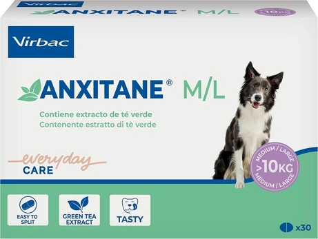 VIRBAC ANXITANE M/L na stres šuniui op.30 tabletek