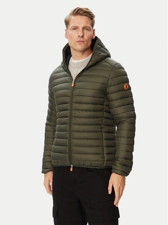 Save The Duck Demisezoninė striukė D30650M Tamsiai žalia Regular Fit